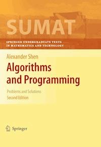 Algorithms and Programming - Alexander Shen - E-Book