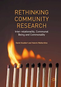 Rethinking Community Research - David Studdert - E-Book