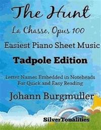The Hunt La Chasse Opus 100 Number 9 Easiest Piano Sheet Music - SilverTonalities - E-Book