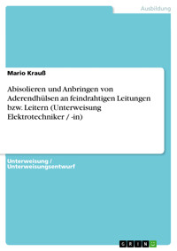Abisolieren und Anbringen von Aderendhülsen an feindrahtigen Leitungen bzw. Leitern (Unterweisung Elektrotechniker / -in) - Mario Krauß - E-Book