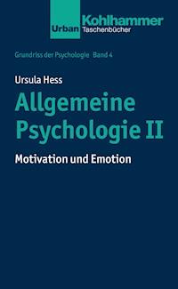 Allgemeine Psychologie II - Ursula Hess - E-Book