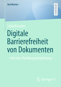 Digitale Barrierefreiheit von Dokumenten - Linda Kaszuba - E-Book
