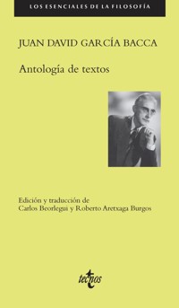 Antología de textos filosóficos - Juan David García-Bacca - E-Book