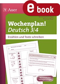 Wochenplan Deutsch 3/4, Erzählen /Texte schreiben - Thomas Mayr - E-Book