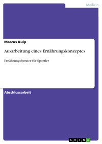 Ausarbeitung eines Ernährungskonzeptes - Marcus Kulp - E-Book