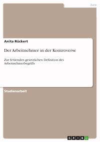 Der Arbeitnehmer in der Kontroverse - Anita Rückert - E-Book