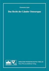 Das Recht der Länder Osteuropas - Ajani Gianmaria - E-Book