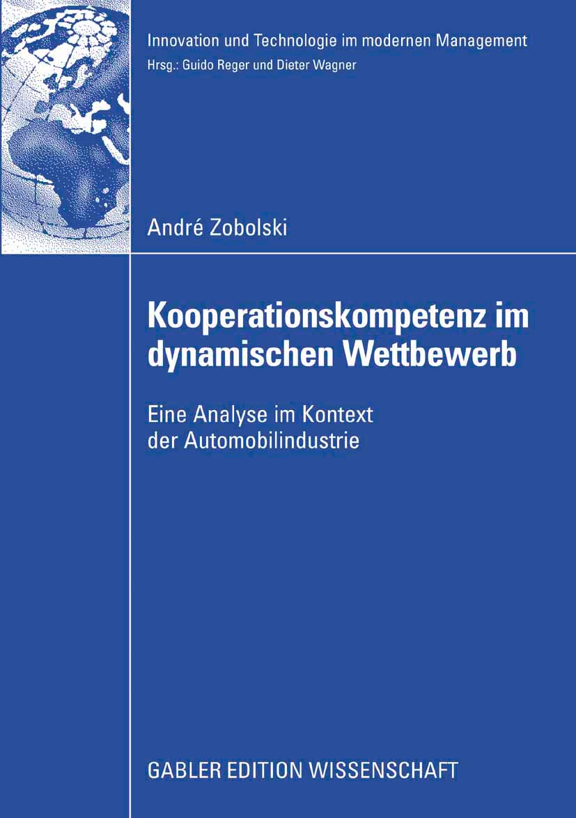 Kooperationskompetenz im dynamischen Wettbewerb - André Zobolski - E-Book