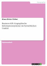 Business GIS. Gographische Informationssysteme im betrieblichen Umfeld - Klaus-Dieter Färber - E-Book