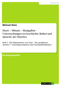 Hurri – Mittani – Hanigalbat - Untersuchungen zu Geschichte, Kultur und Sprache der Hurriter - Michael Klein - E-Book