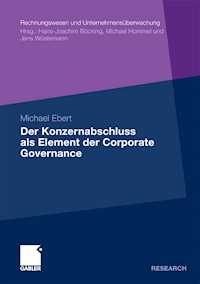 Der Konzernabschluss als Element der Corporate Governance - Michael Ebert - E-Book
