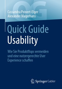 Quick Guide Usability - Cassandra Peinert-Elger - E-Book