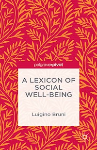 A Lexicon of Social Well-Being - NA NA - E-Book
