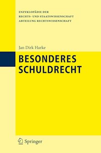 Besonderes Schuldrecht - Jan Dirk Harke - E-Book