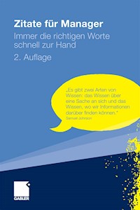 Zitate für Manager -  - E-Book