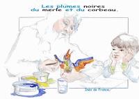 Les plumes noires du merle et  du corbeau - Inès de France - E-Book