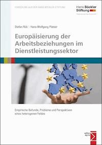 Europäisierung der Arbeitsbeziehungen im Dienstleistungssektor - Stefan Rüb - E-Book