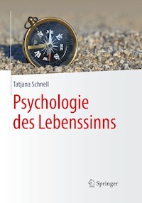 Psychologie des Lebenssinns - Tatjana Schnell - E-Book