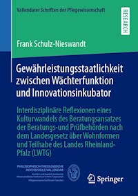 Gewährleistungsstaatlichkeit zwischen Wächterfunktion und Innovationsinkubator - Frank Schulz-Nieswandt - E-Book