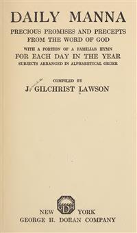 Daily Manna - J. Gilchrist Lawson - E-Book