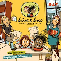 Löre & Luc – Unser lautes Leben (1). Folge 1: Wir ziehen um / Folge 2: Ich gehe allein Brötchen holen - Jenny Alten - Hörbuch
