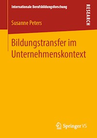 Bildungstransfer im Unternehmenskontext - Susanne Peters - E-Book