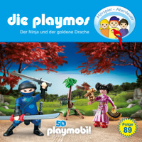 Die Playmos - Das Original Playmobil Hörspiel, Folge 89: Der Ninja und der goldene Drache - David Bredel - Hörbuch