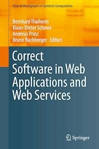 Correct Software in Web Applications and Web Services -  - E-Book