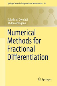 Numerical Methods for Fractional Differentiation - Kolade M. Owolabi - E-Book