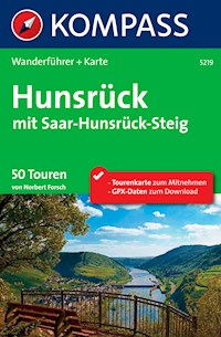 Kompass Wanderführer Hunsrück mit Saar-Hunsrück-Steig -  - E-Book