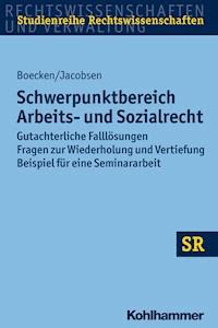 Schwerpunktbereich Arbeits- und Sozialrecht - Winfried Boecken - E-Book