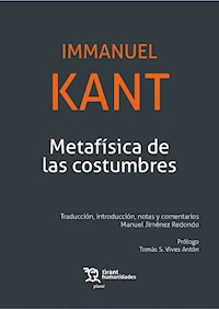 Metafísica de las costumbres - Immanuel Kant - E-Book
