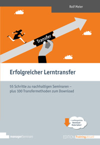 Erfolgreicher Lerntransfer - Rolf Meier - E-Book