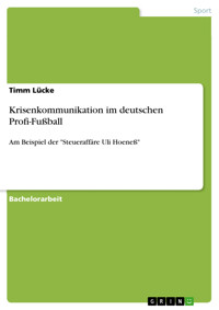 Krisenkommunikation im deutschen Profi-Fußball - Timm Lücke - E-Book