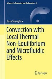 Convection with Local Thermal Non-Equilibrium and Microfluidic Effects - Brian Straughan - E-Book