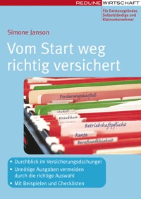 Vom Start weg richtig versichert - Simone Janson - E-Book