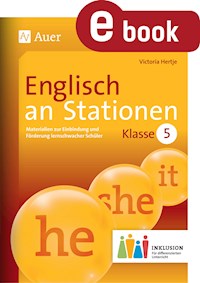 Englisch an Stationen 5 Inklusion - Victoria Hertje - E-Book