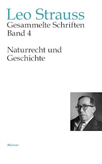 Naturrecht und Geschichte - Leo Strauss - E-Book