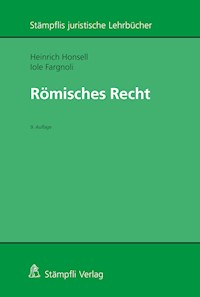 Römisches Recht - Heinrich Honsell - E-Book