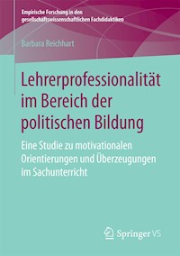 Lehrerprofessionalität im Bereich der politischen Bildung - Barbara Reichhart - E-Book