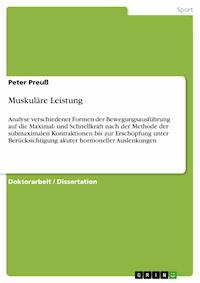 Muskuläre Leistung - Peter Preuß - E-Book