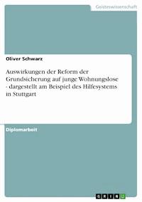 Auswirkungen der Reform der Grundsicherung auf junge Wohnungslose - dargestellt am Beispiel des Hilfesystems in Stuttgart - Oliver Schwarz - E-Book