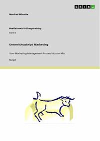 Unterrichtsskript Marketing - Manfred Wünsche - E-Book