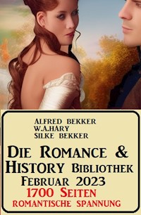 Die Romance & History Bibliothek Februar 2023: 1700 Seiten Romantische Spannung - Alfred Bekker - E-Book