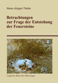 Betrachtungen zur Frage der Entstehung der Feuersteine - Hans-Jürgen Tietze - E-Book