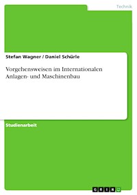 Vorgehensweisen im Internationalen Anlagen- und Maschinenbau - Stefan Wagner - E-Book