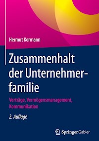 Zusammenhalt der Unternehmerfamilie - Hermut Kormann - E-Book