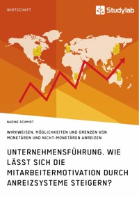 Unternehmensführung. Wie lässt sich die Mitarbeitermotivation durch Anreizsysteme steigern? - Nadine Schmidt - E-Book