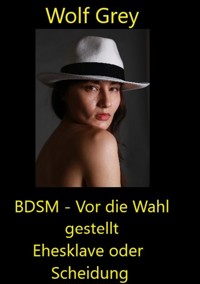 BDSM - Vor die Wahl gestellt Ehesklave oder Scheidung - Wolf Grey - E-Book
