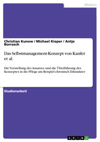 Das Selbstmanagement-Konzept von Kanfer et al. - Christian Kunow - E-Book